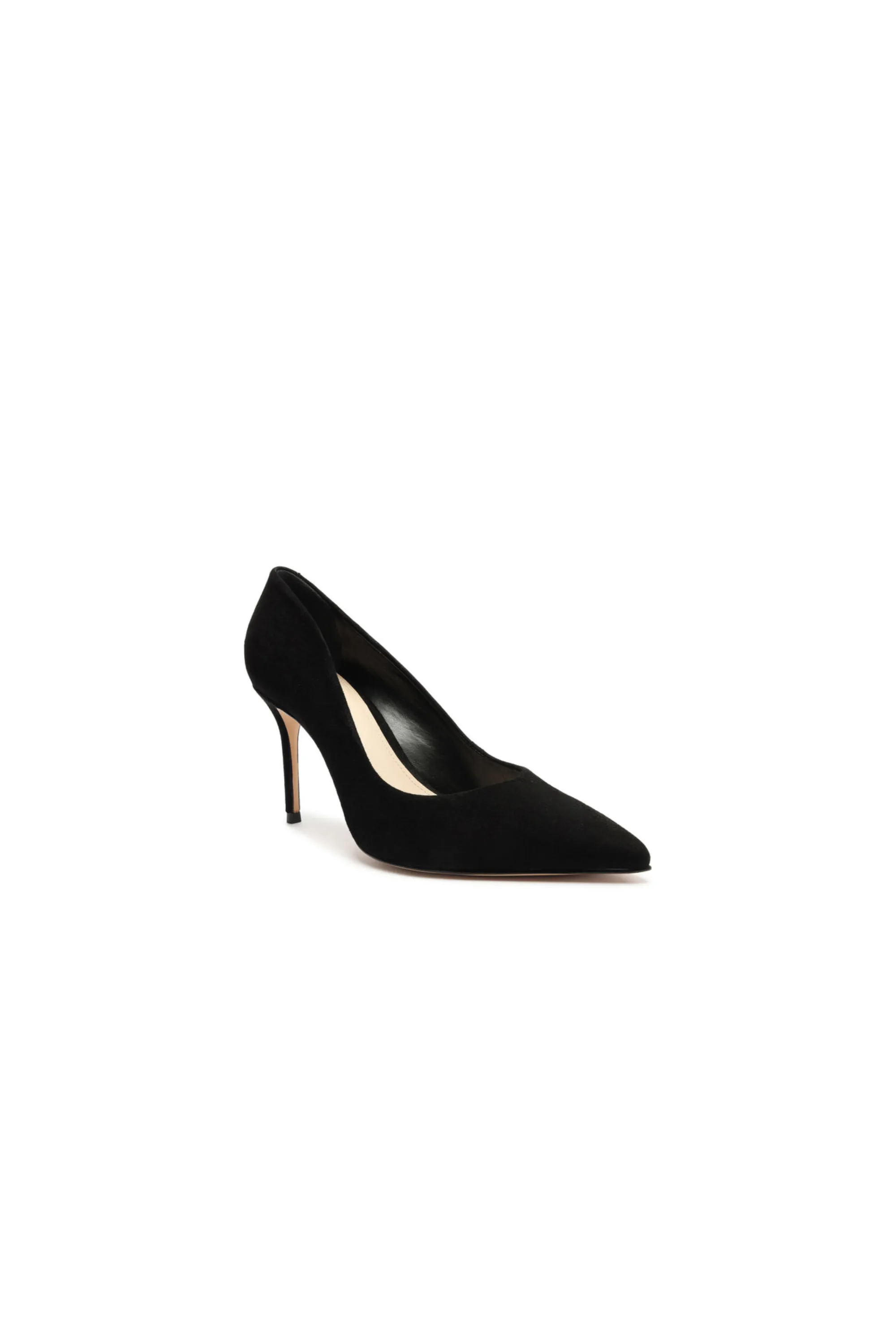 Schutz Lou Lo Blk Suede