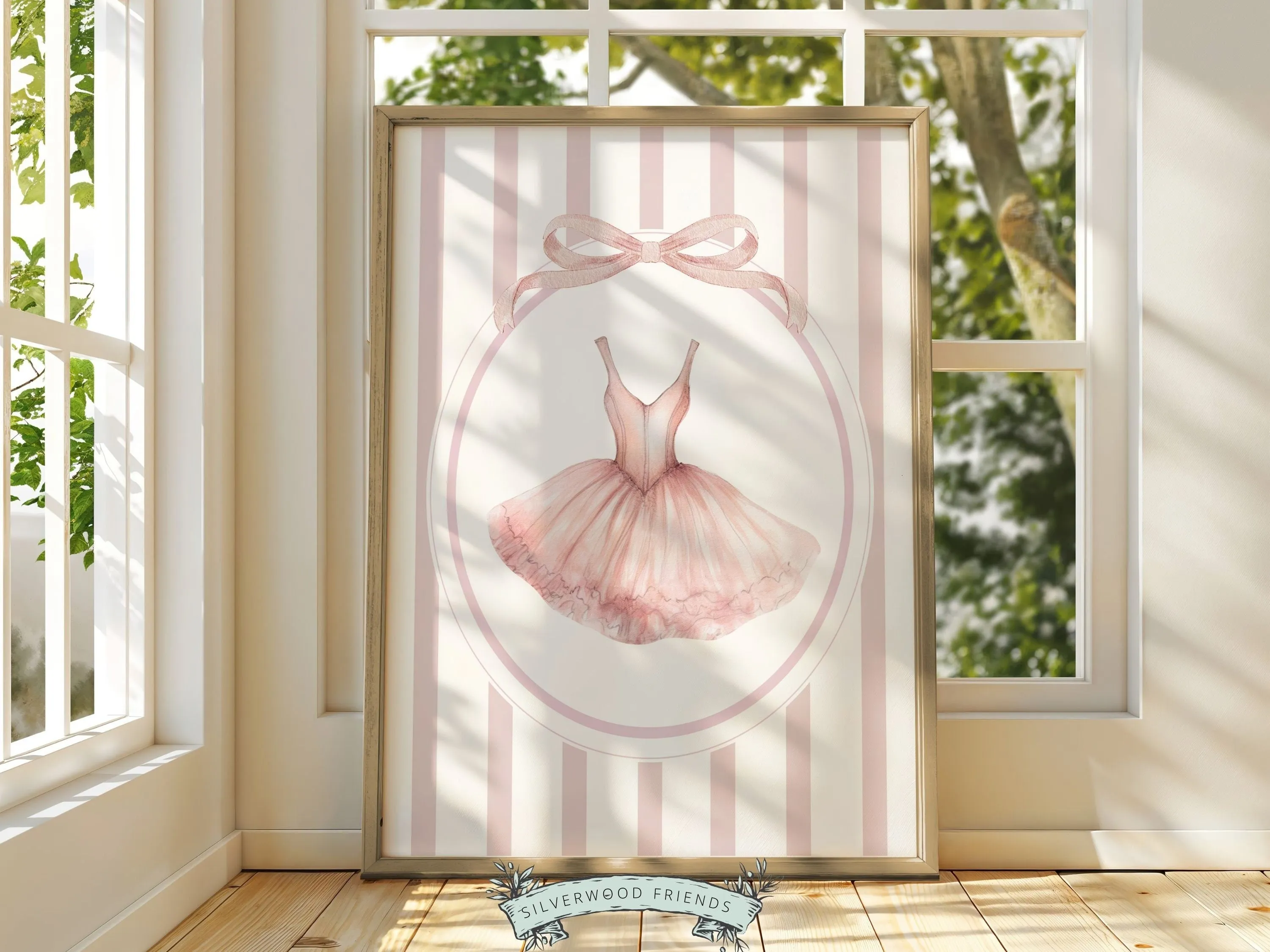 Set of 4 Ballerina Prints - 001