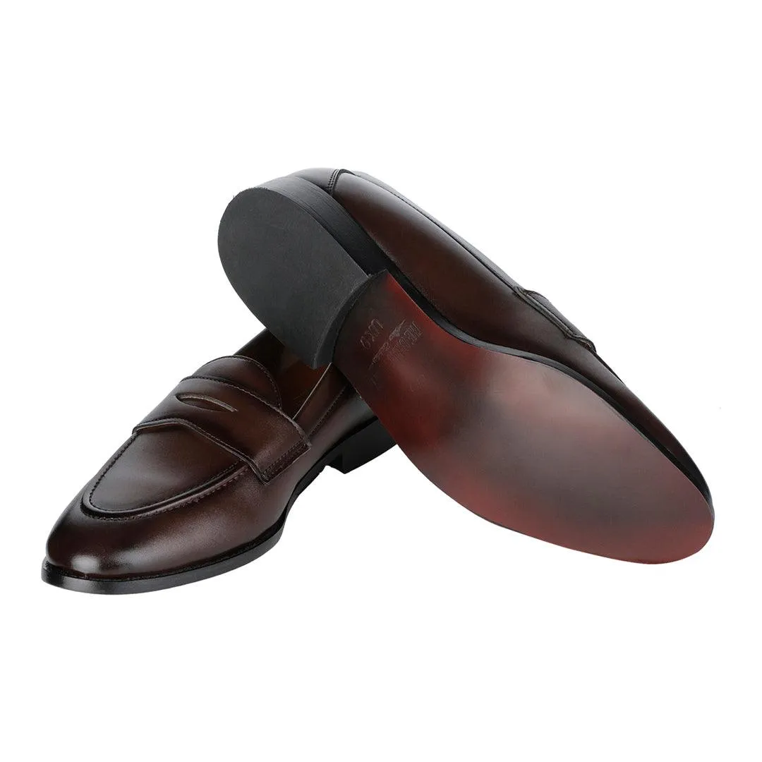 Siena Timeless Brown Classic Penny Loafers