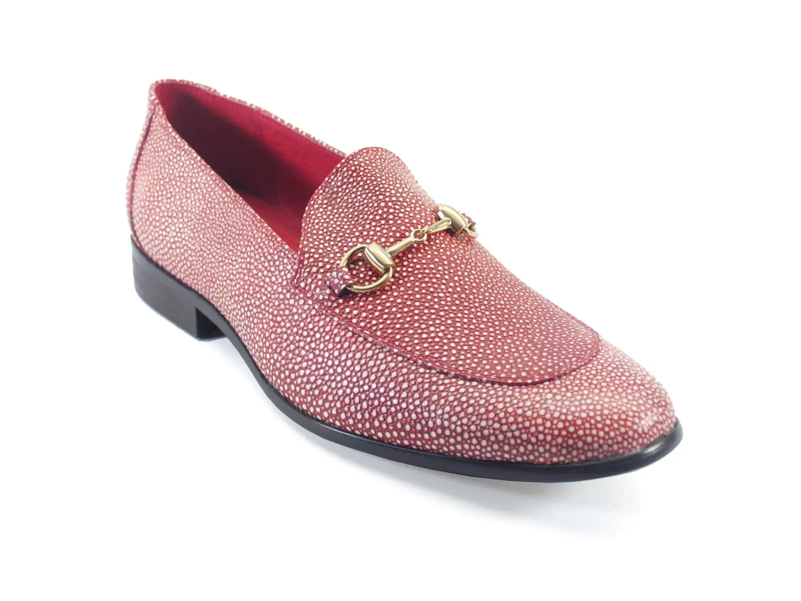 Stingray Embossed Horsebit Loafer