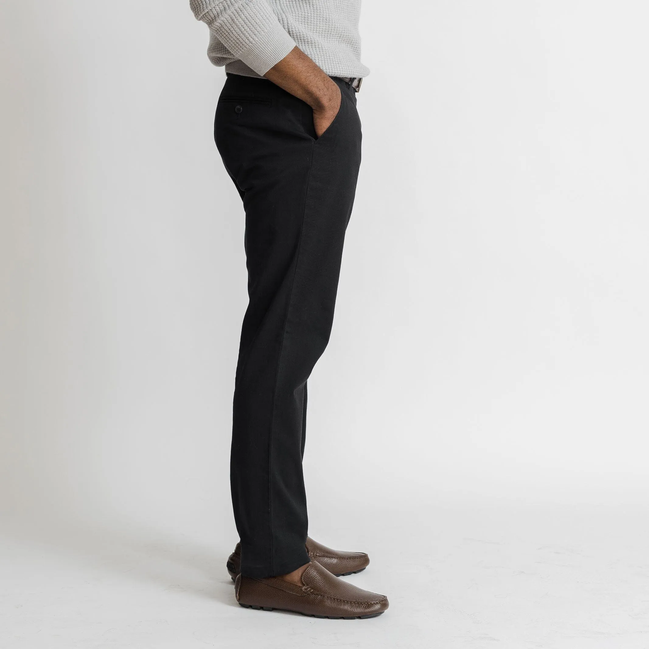 The Black Richmond Chino Custom Pant