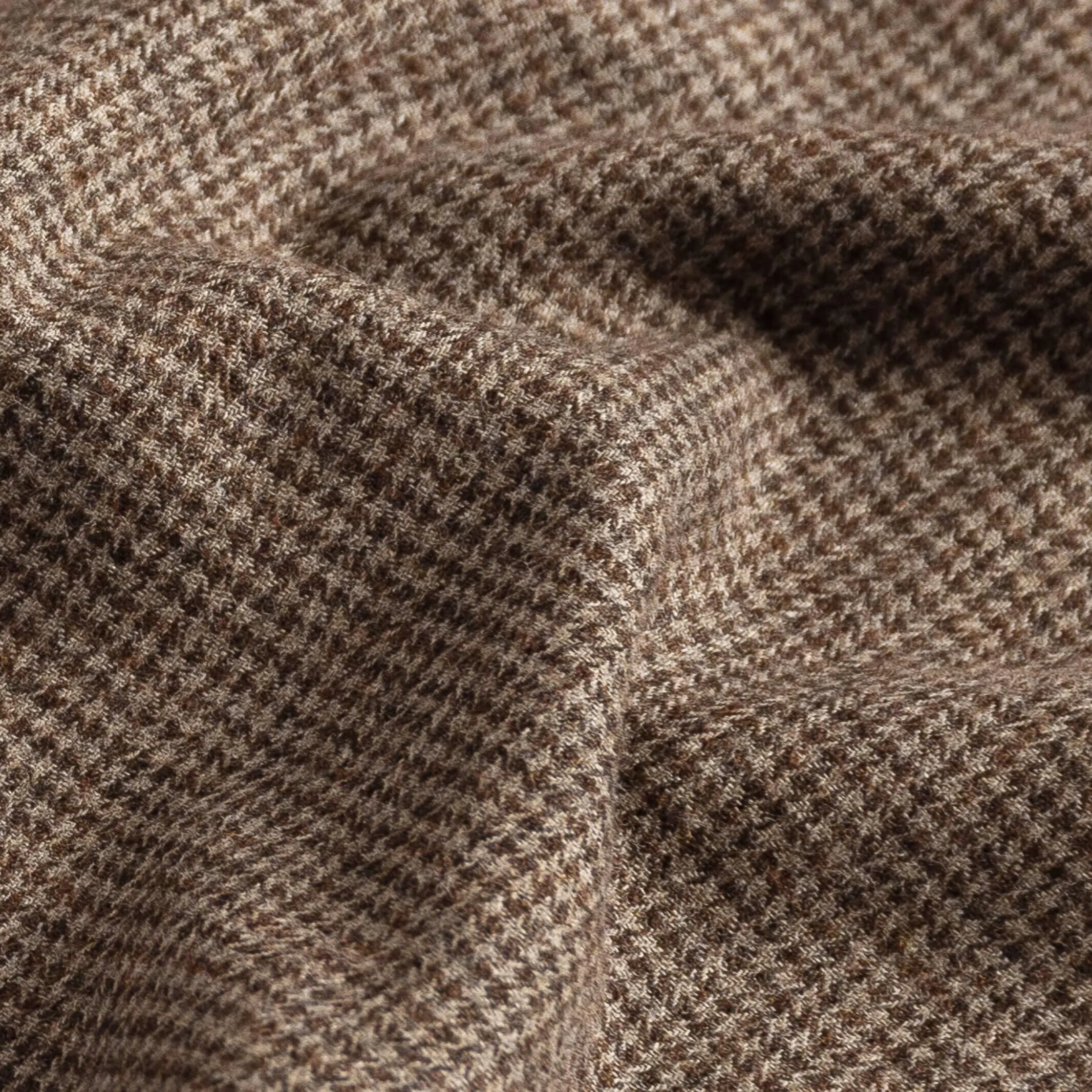 The Brown Conlon Houndstooth Custom Shirt