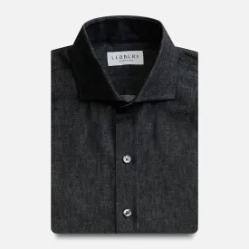 The Washed Black Slater Denim Custom Shirt