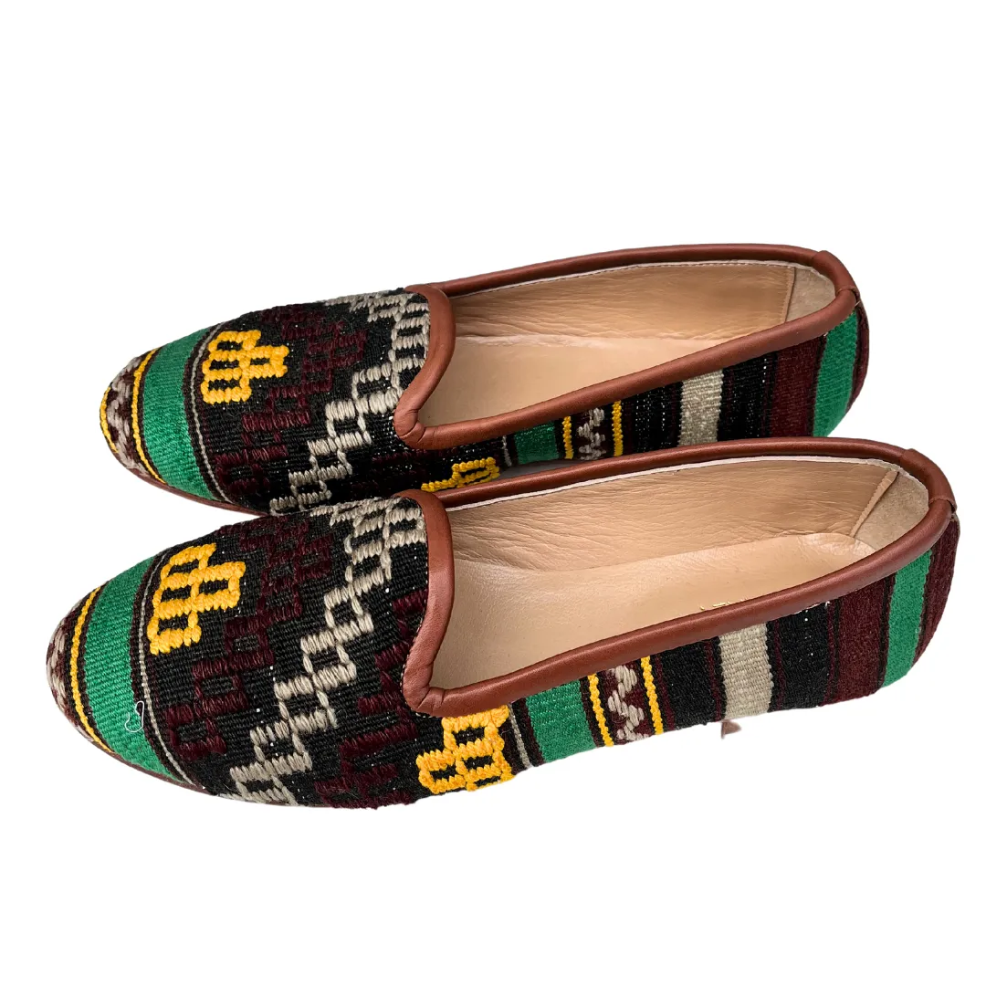 Women's Turkish Kilim Loafer 11