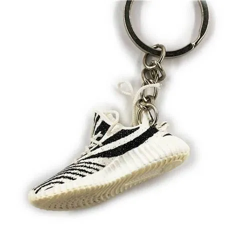 YZY Boost 350 V2 Zebra 3D Keychain