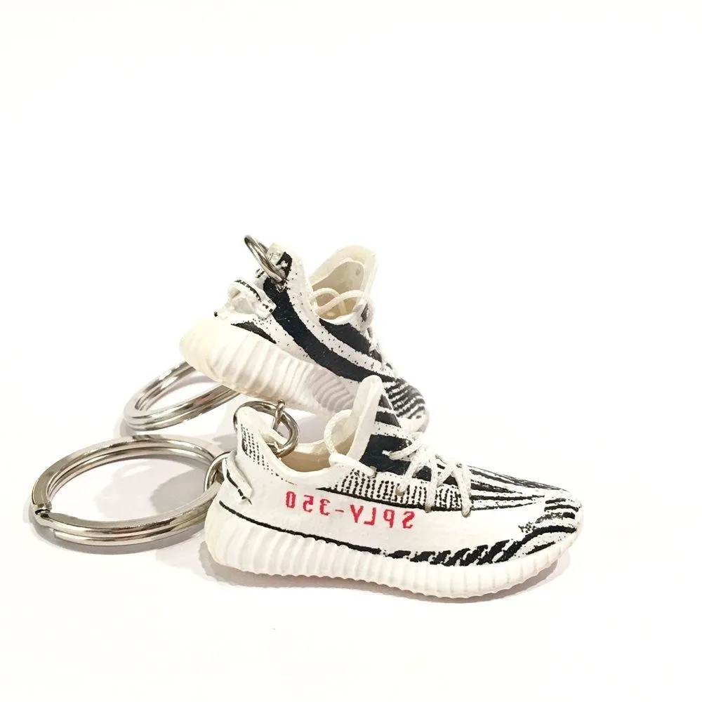 YZY Boost 350 V2 Zebra 3D Keychain