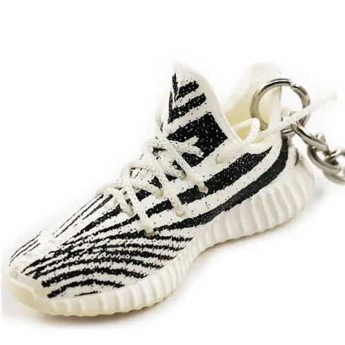 YZY Boost 350 V2 Zebra 3D Keychain